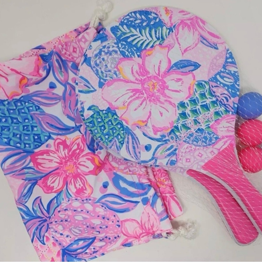 Floral Paddle Set with Bag- Lilly Pulitzer